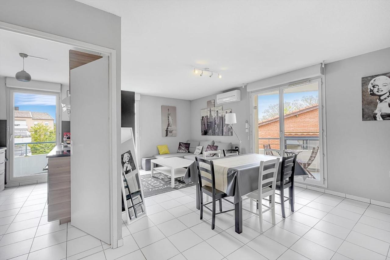 Sublime 64M With 2 Balconies For 6 In Toulouse 아파트 외부 사진