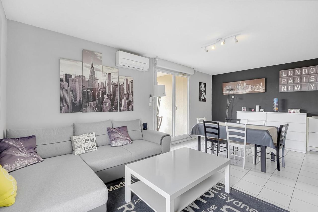 Sublime 64M With 2 Balconies For 6 In Toulouse 아파트 외부 사진