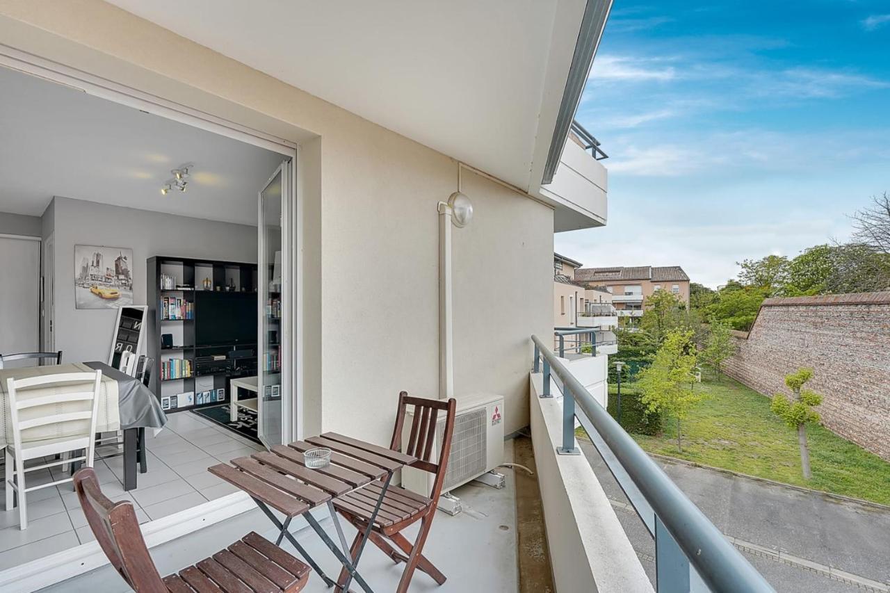 Sublime 64M With 2 Balconies For 6 In Toulouse 아파트 외부 사진
